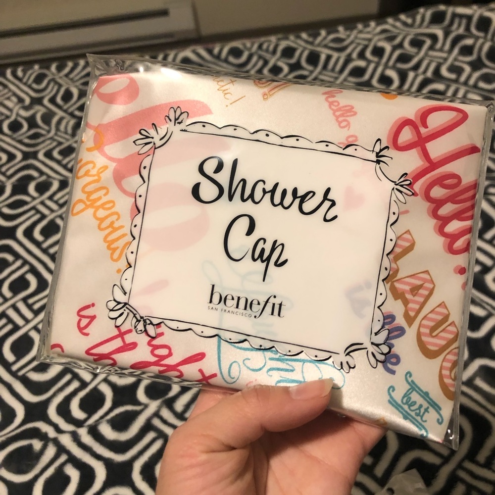 Benefit shower cap Sephora